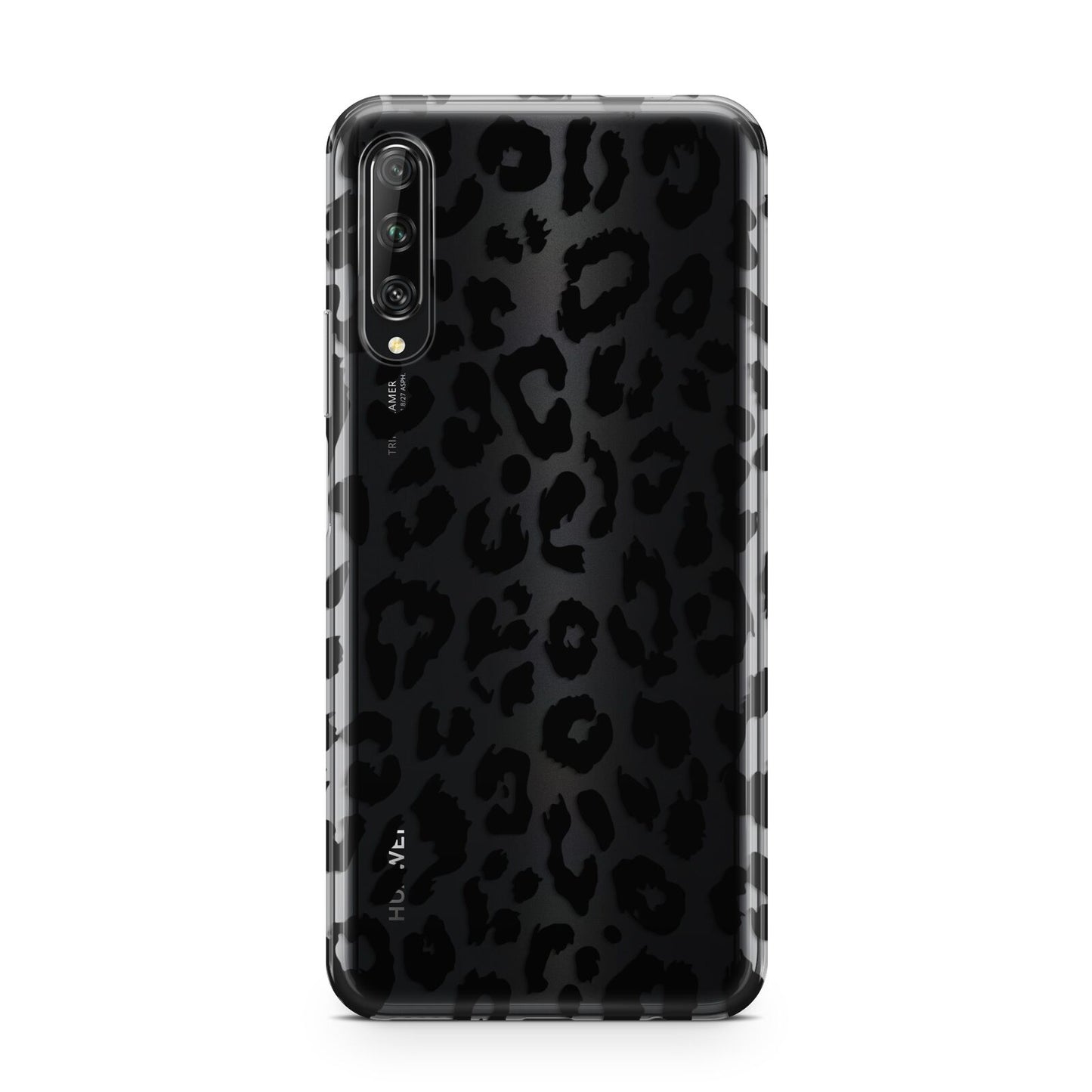 Black Leopard Print Huawei P Smart Pro 2019