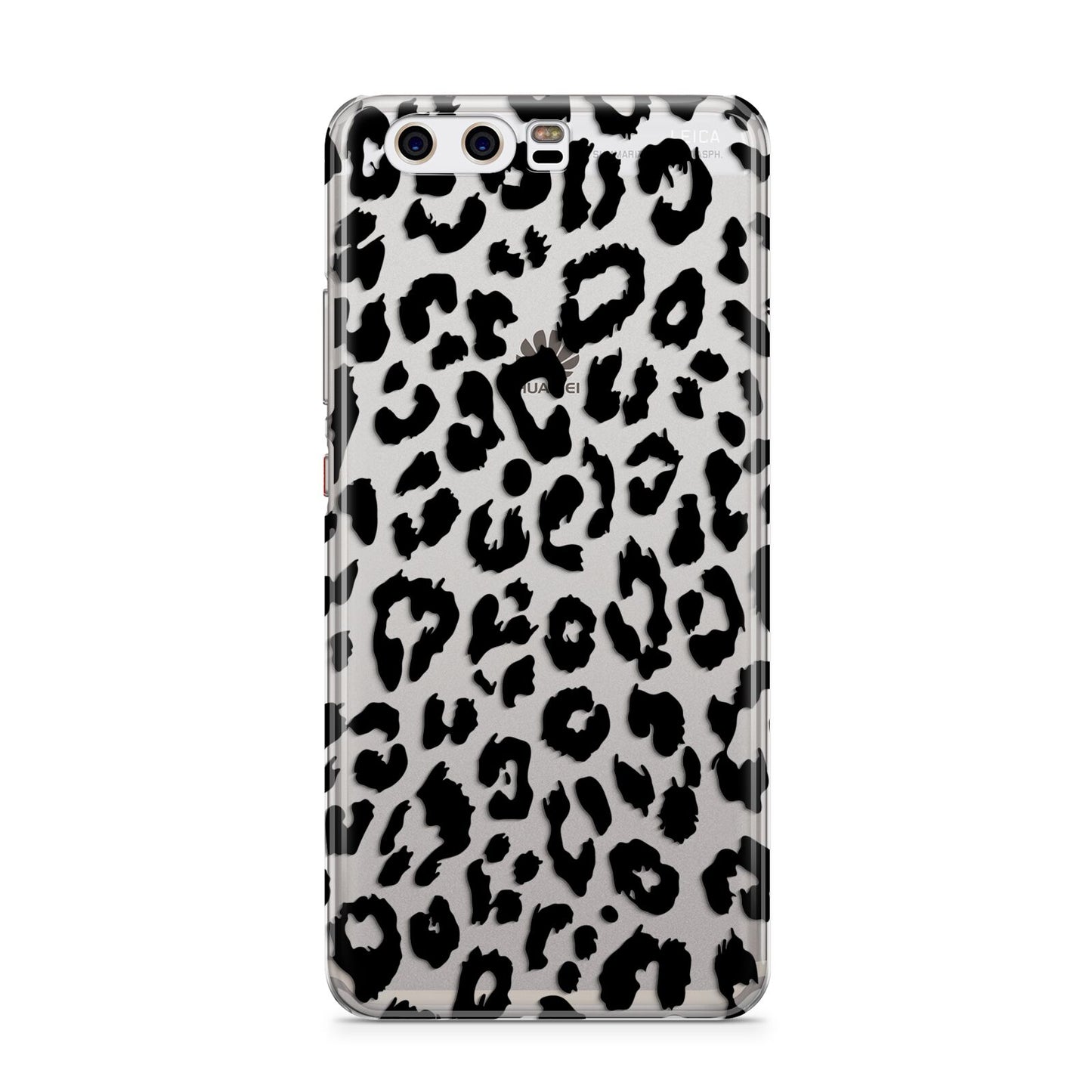 Black Leopard Print Huawei P10 Phone Case