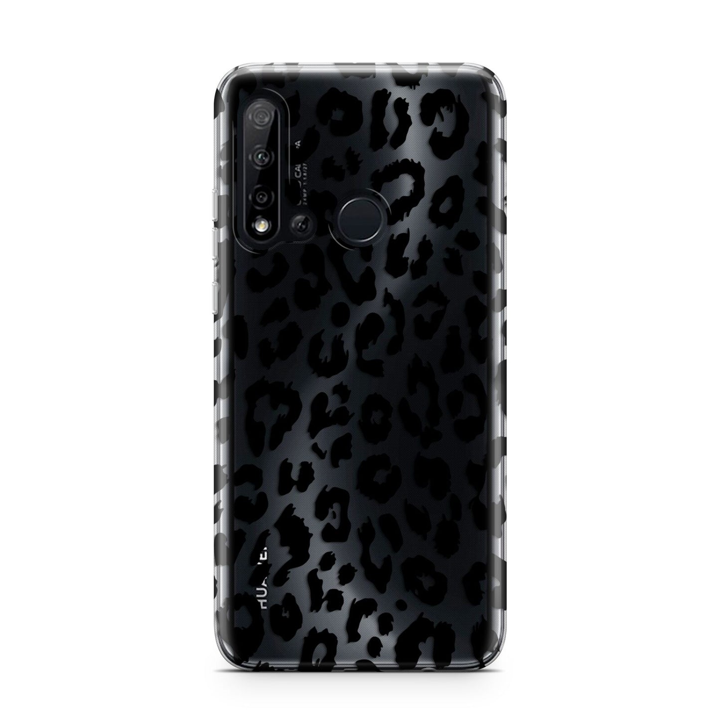 Black Leopard Print Huawei P20 Lite 5G Phone Case