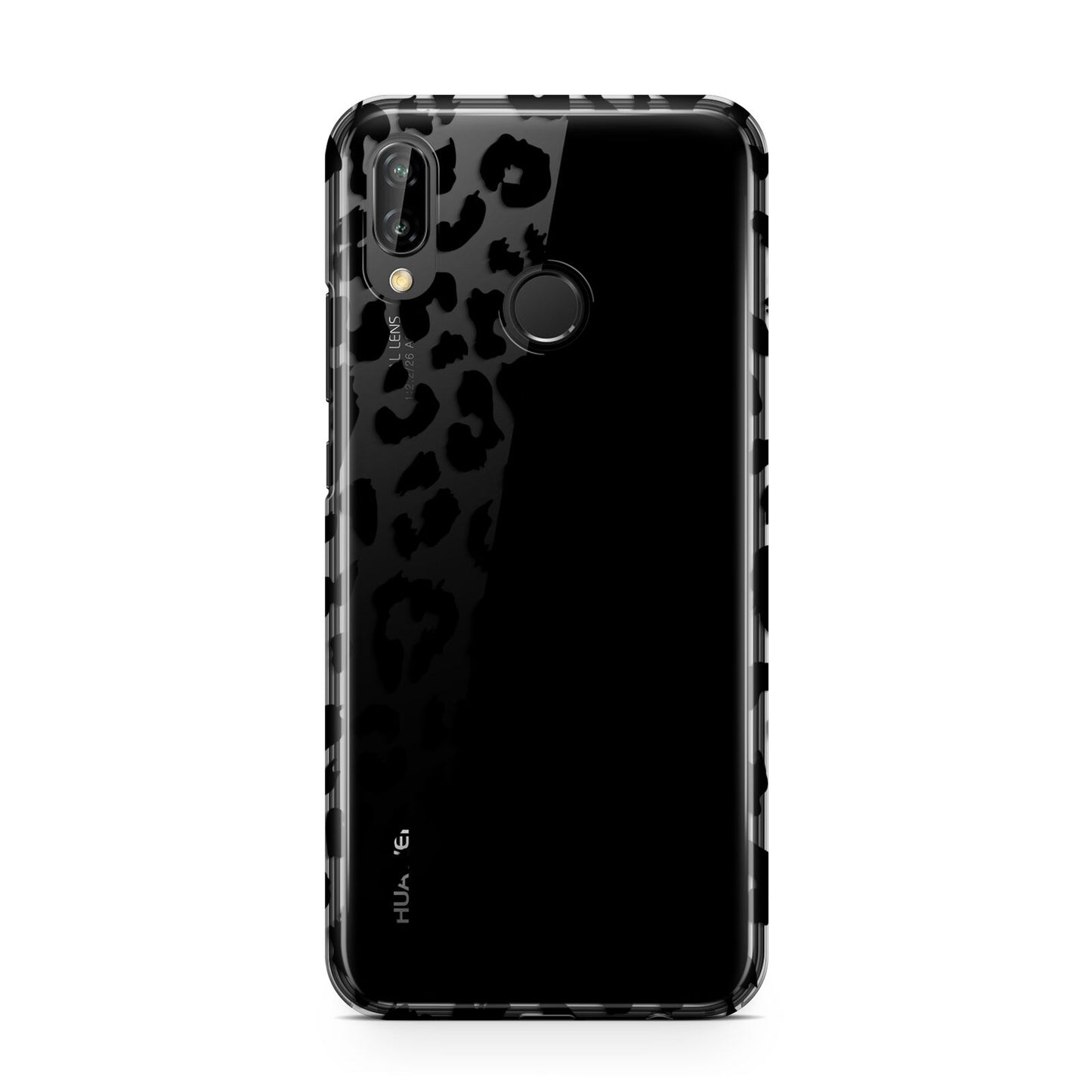 Black Leopard Print Huawei P20 Lite Phone Case