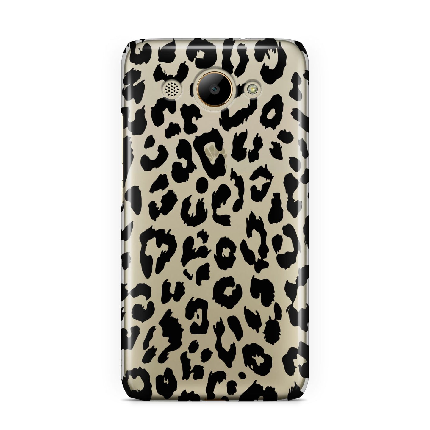 Black Leopard Print Huawei Y3 2017