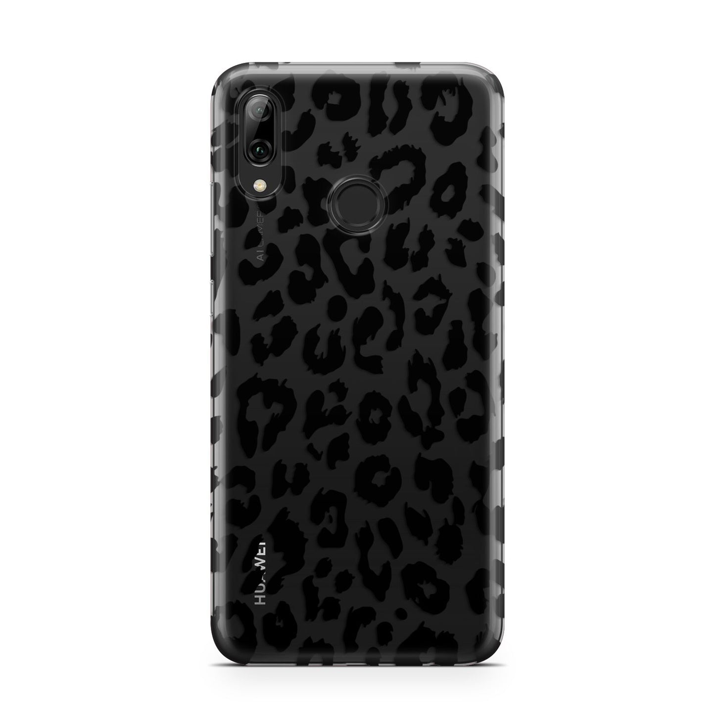 Black Leopard Print Huawei Y7 2019