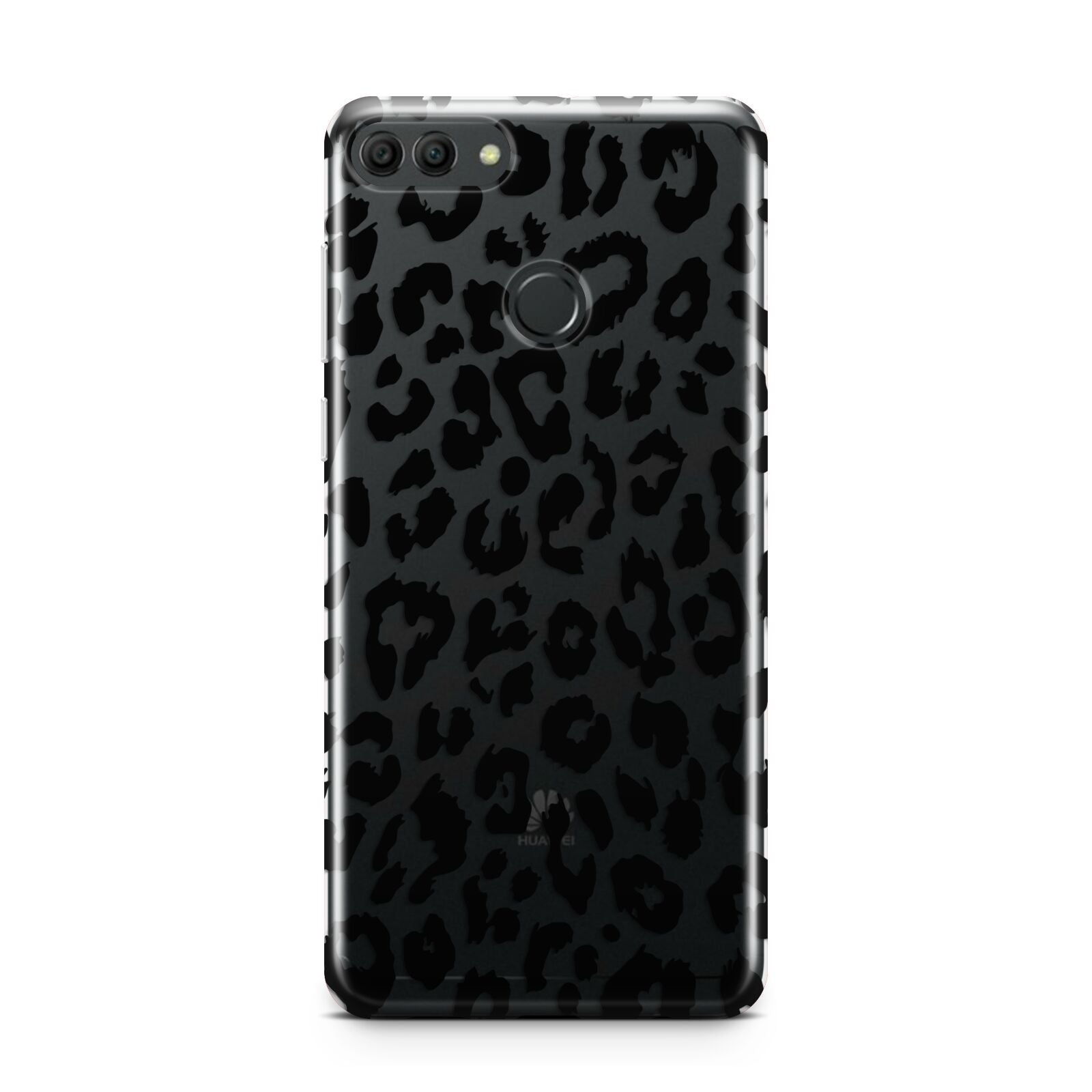 Black Leopard Print Huawei Y9 2018