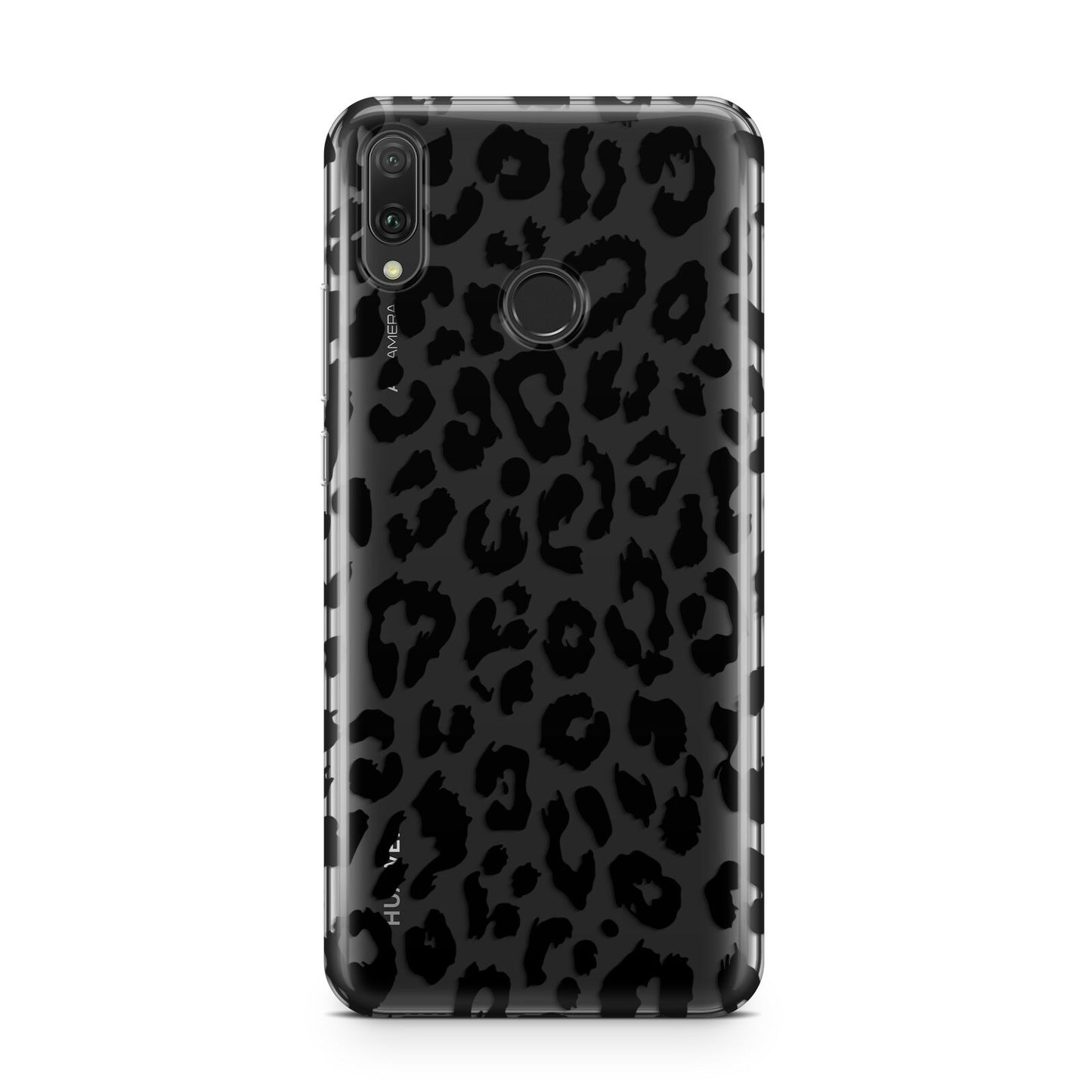 Black Leopard Print Huawei Y9 2019