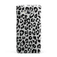 Black Leopard Print Samsung Galaxy A7 2015 Case