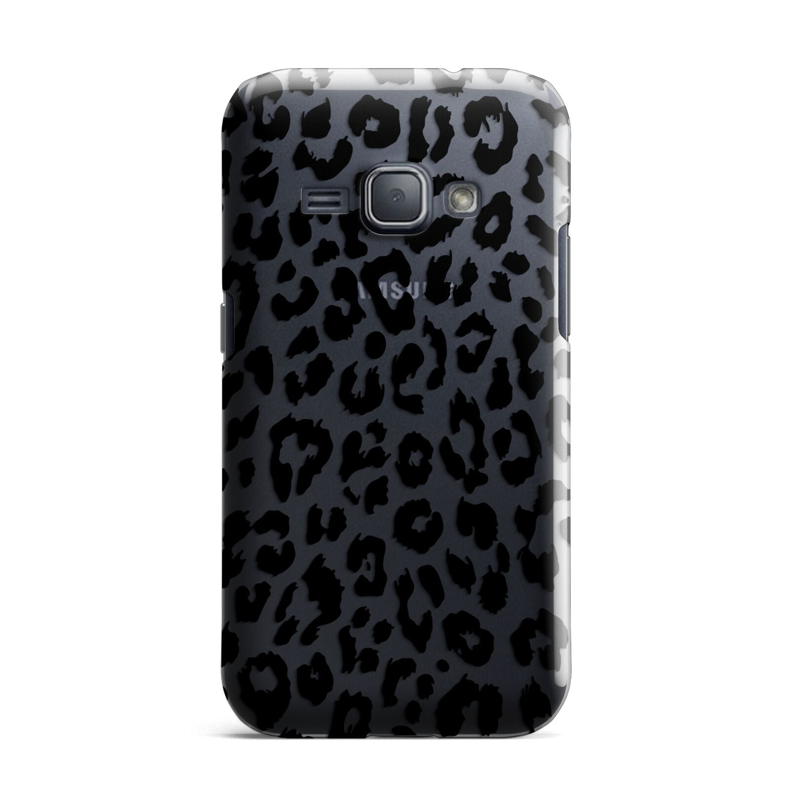 Black Leopard Print Samsung Galaxy J1 2016 Case