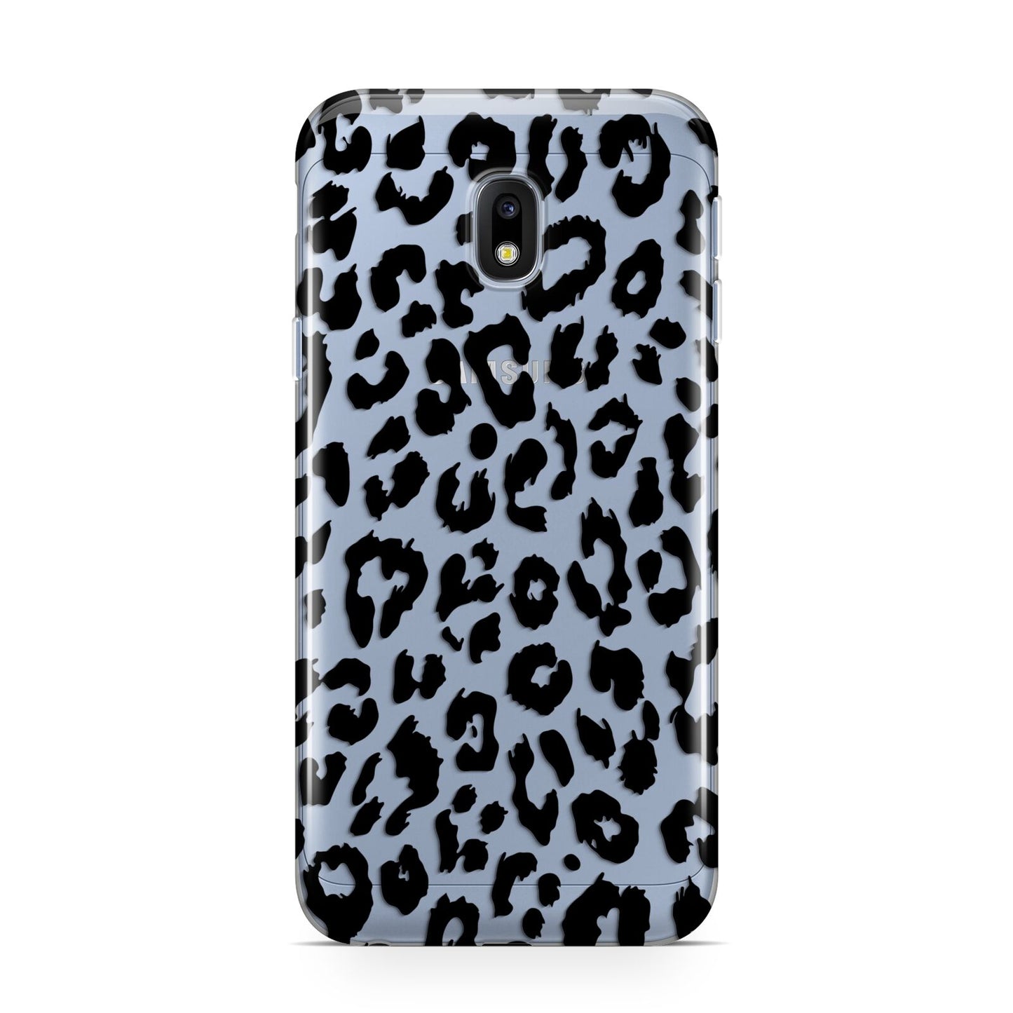 Black Leopard Print Samsung Galaxy J3 2017 Case