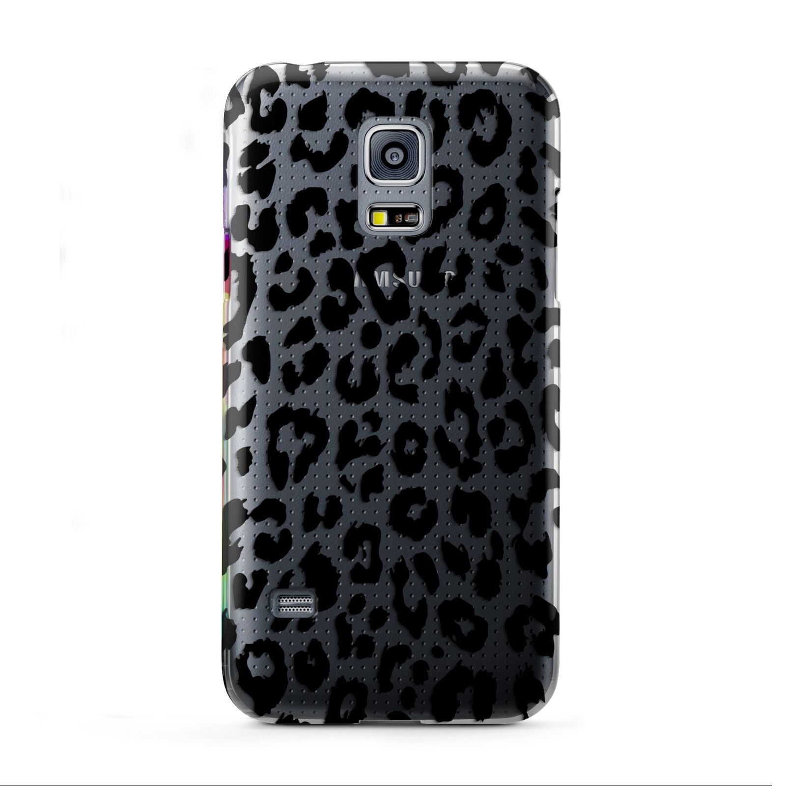 Black Leopard Print Samsung Galaxy S5 Mini Case