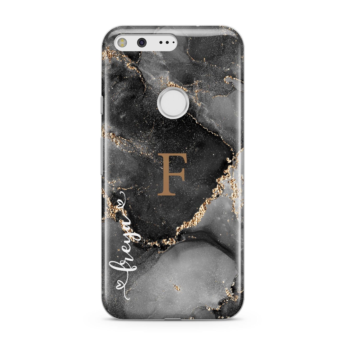 Black Marble Google Pixel Case