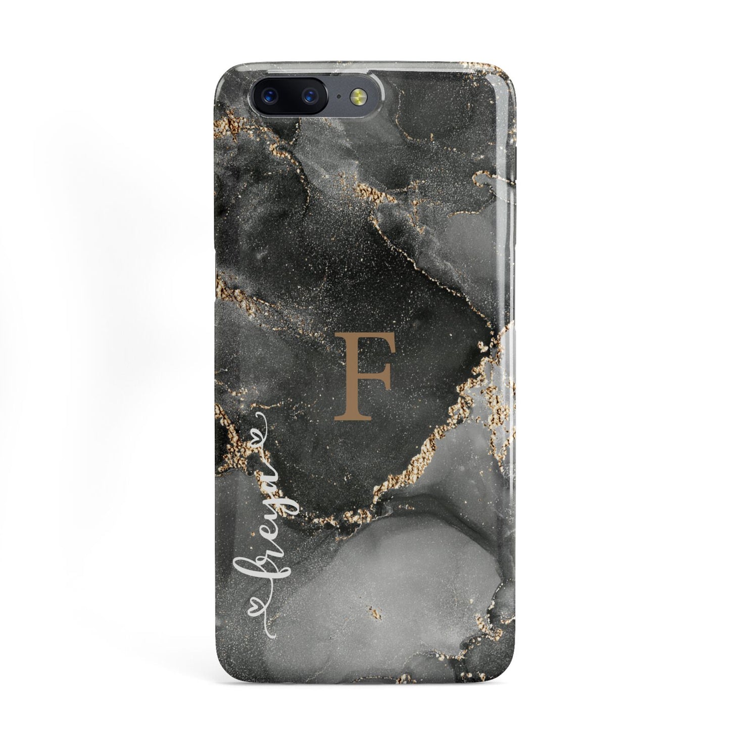 Black Marble OnePlus Case