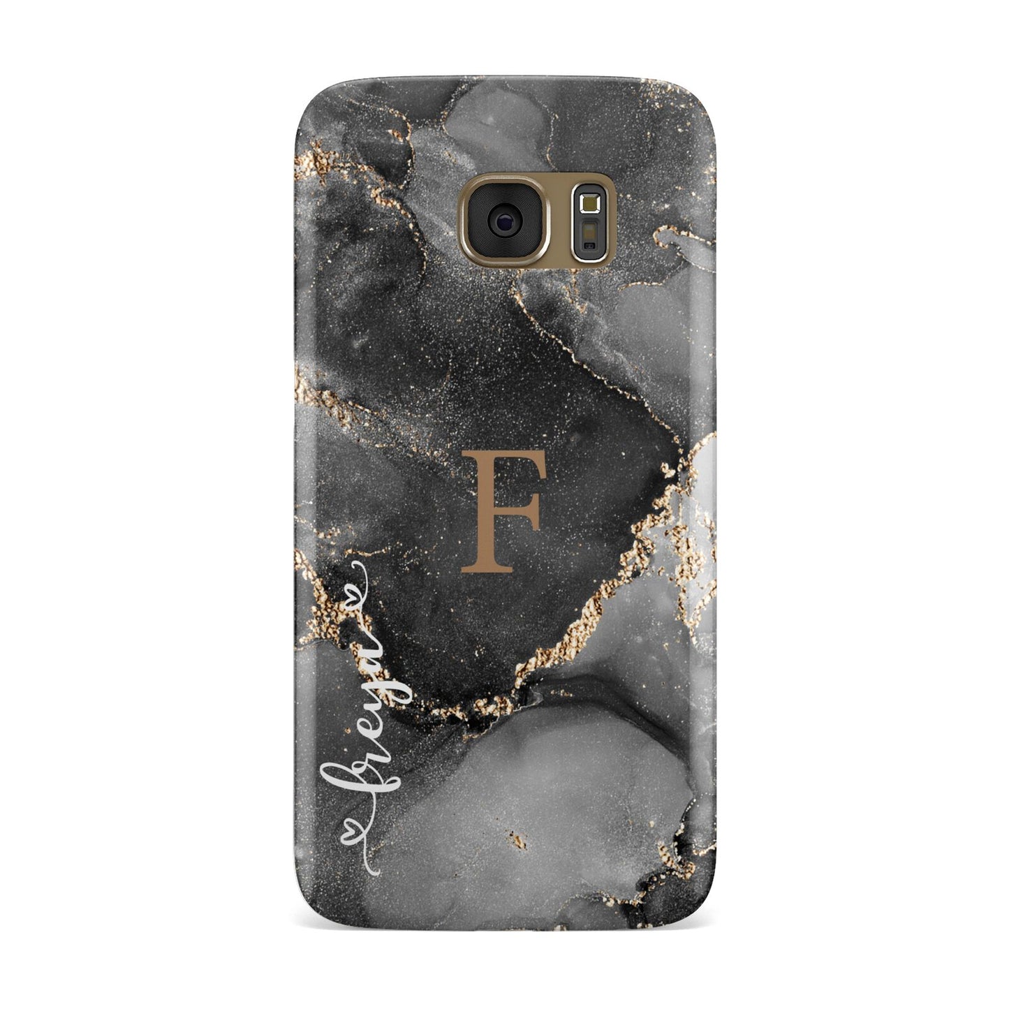 Black Marble Samsung Galaxy Case