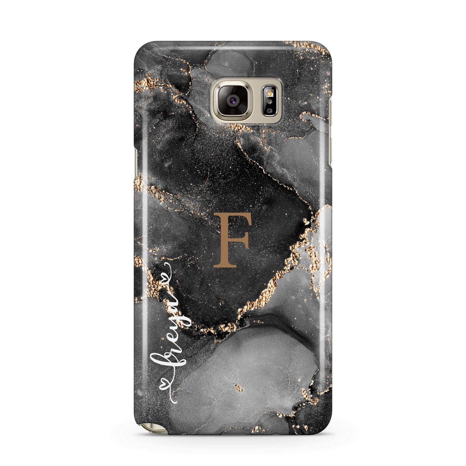 Black Marble Samsung Galaxy Note 5 Case