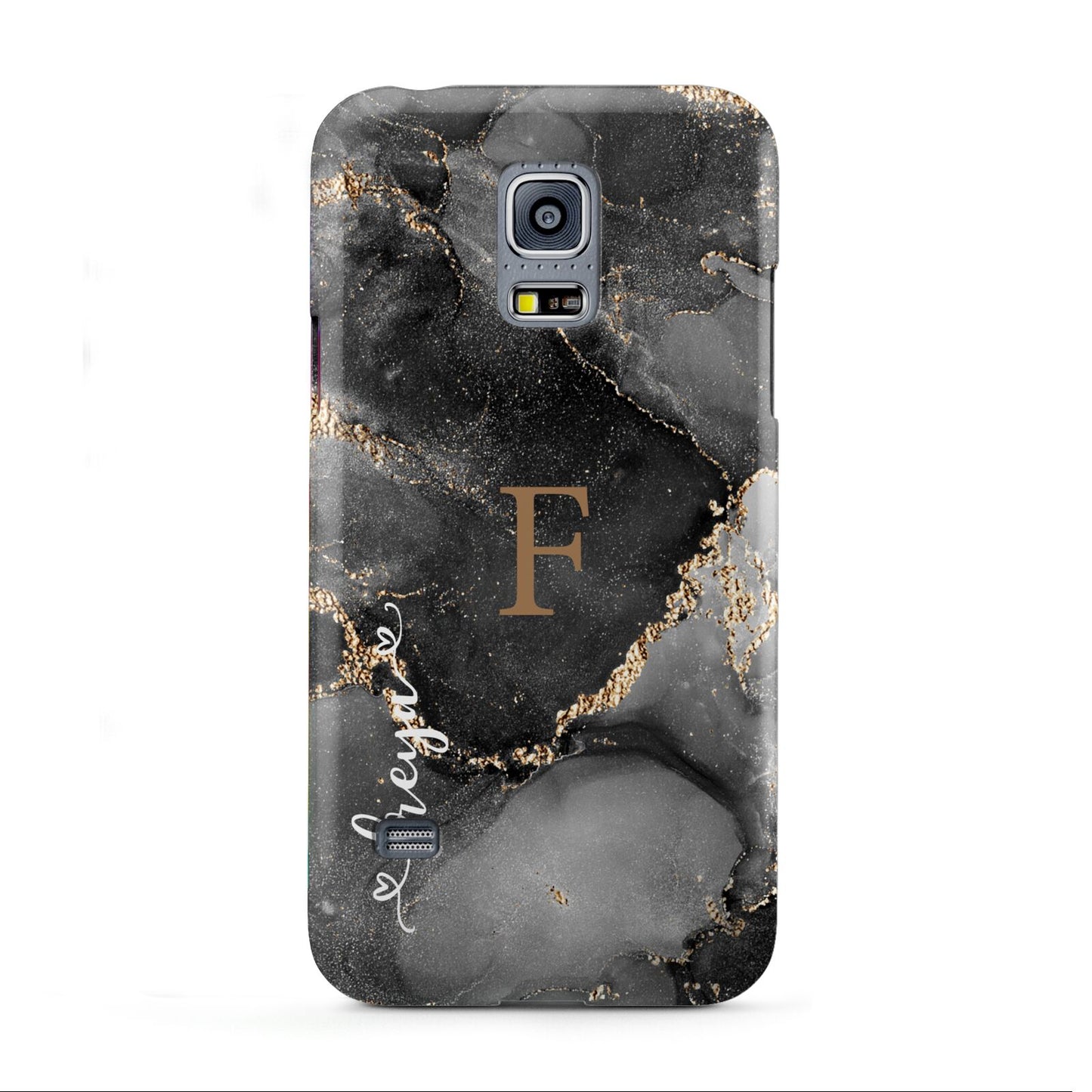 Black Marble Samsung Galaxy S5 Mini Case