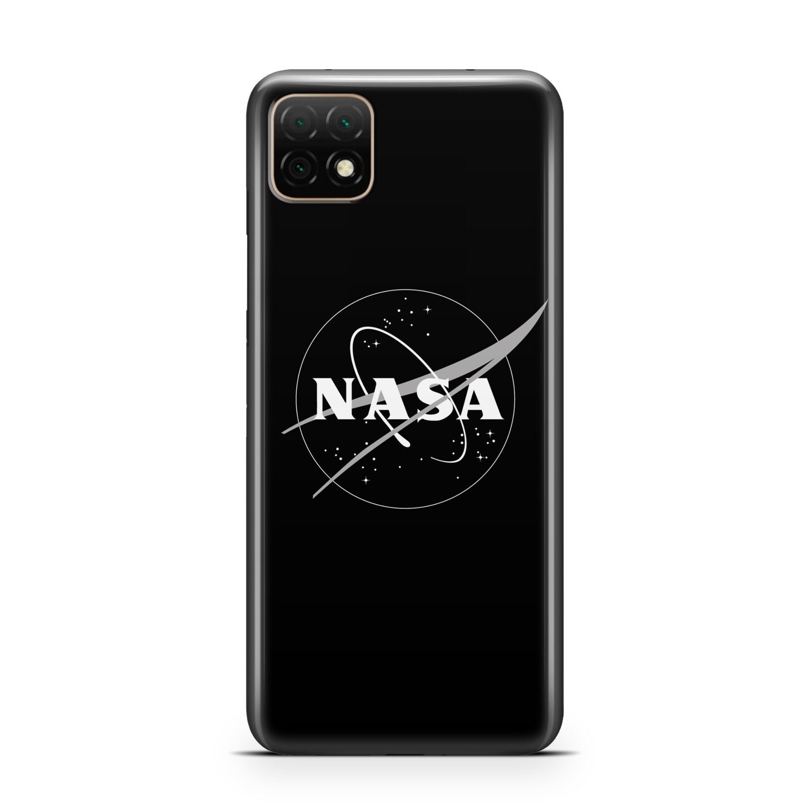 Black NASA Meatball Huawei Enjoy 20 Phone Case