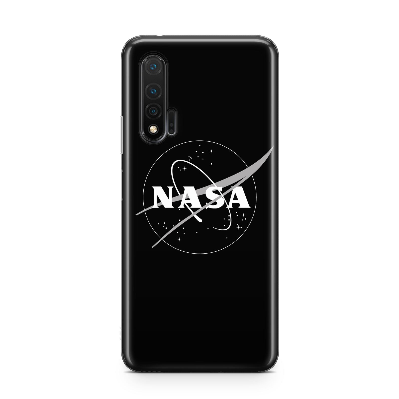 Black NASA Meatball Huawei Nova 6 Phone Case