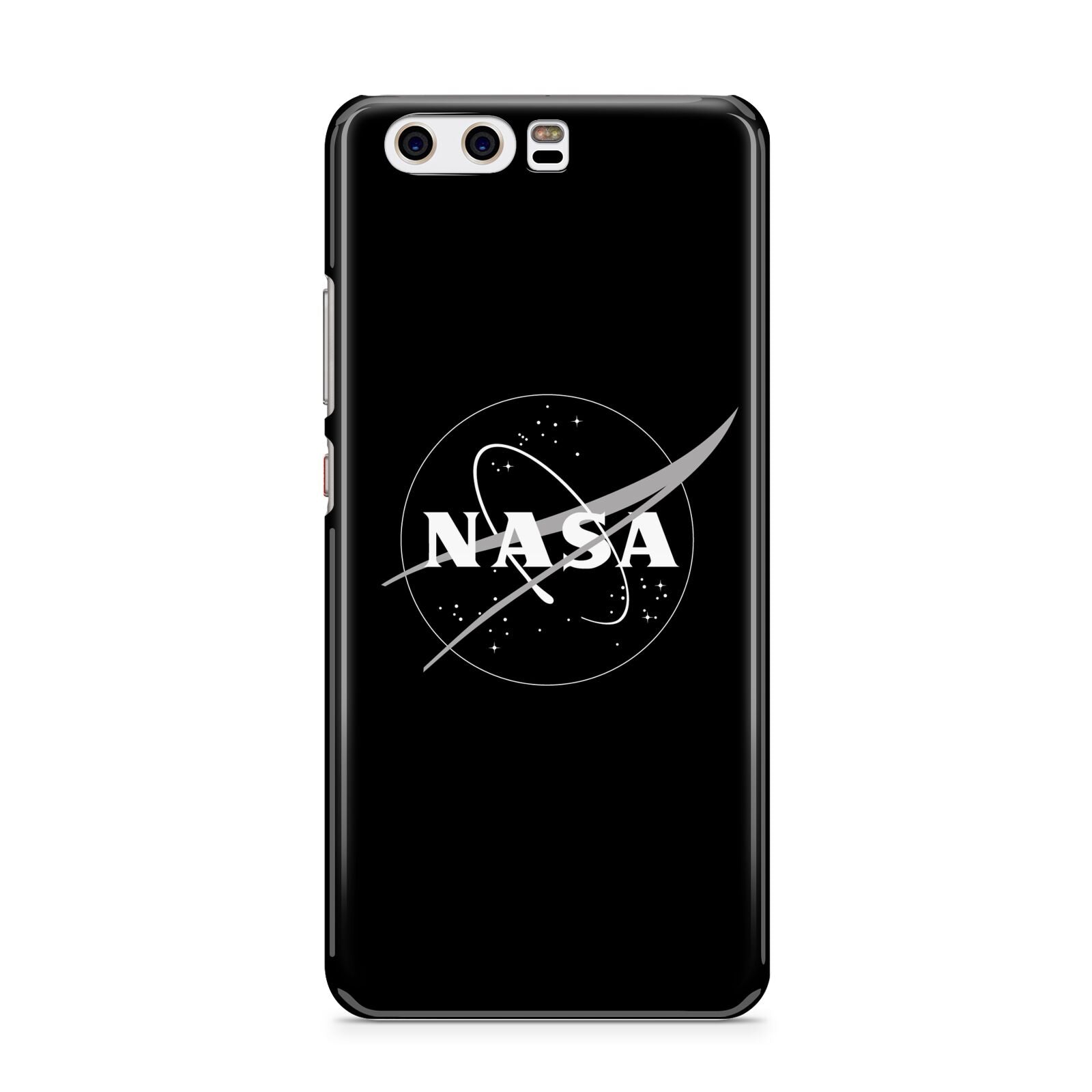 Black NASA Meatball Huawei P10 Phone Case