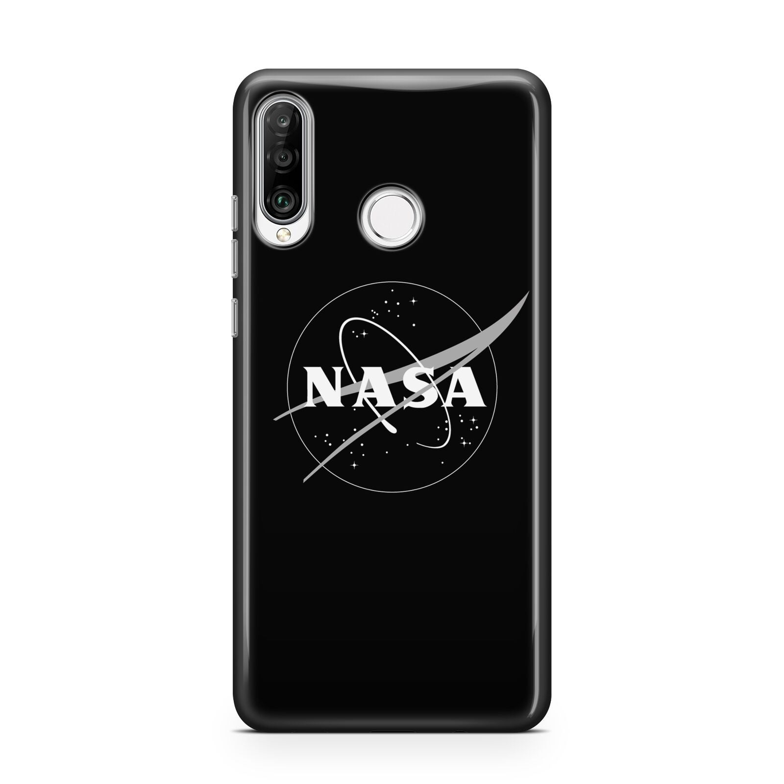 Black NASA Meatball Huawei P30 Lite Phone Case