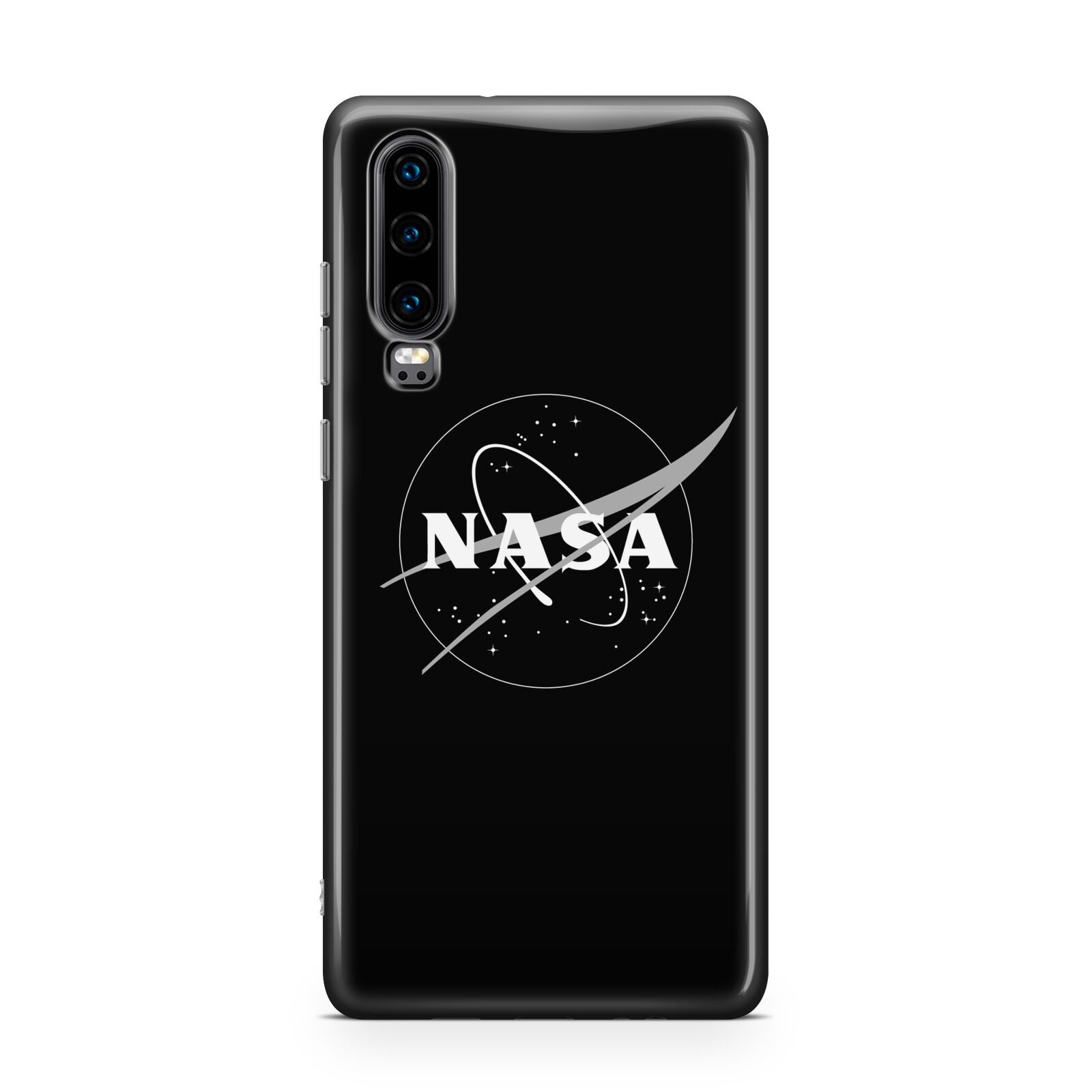 Black NASA Meatball Huawei P30 Phone Case