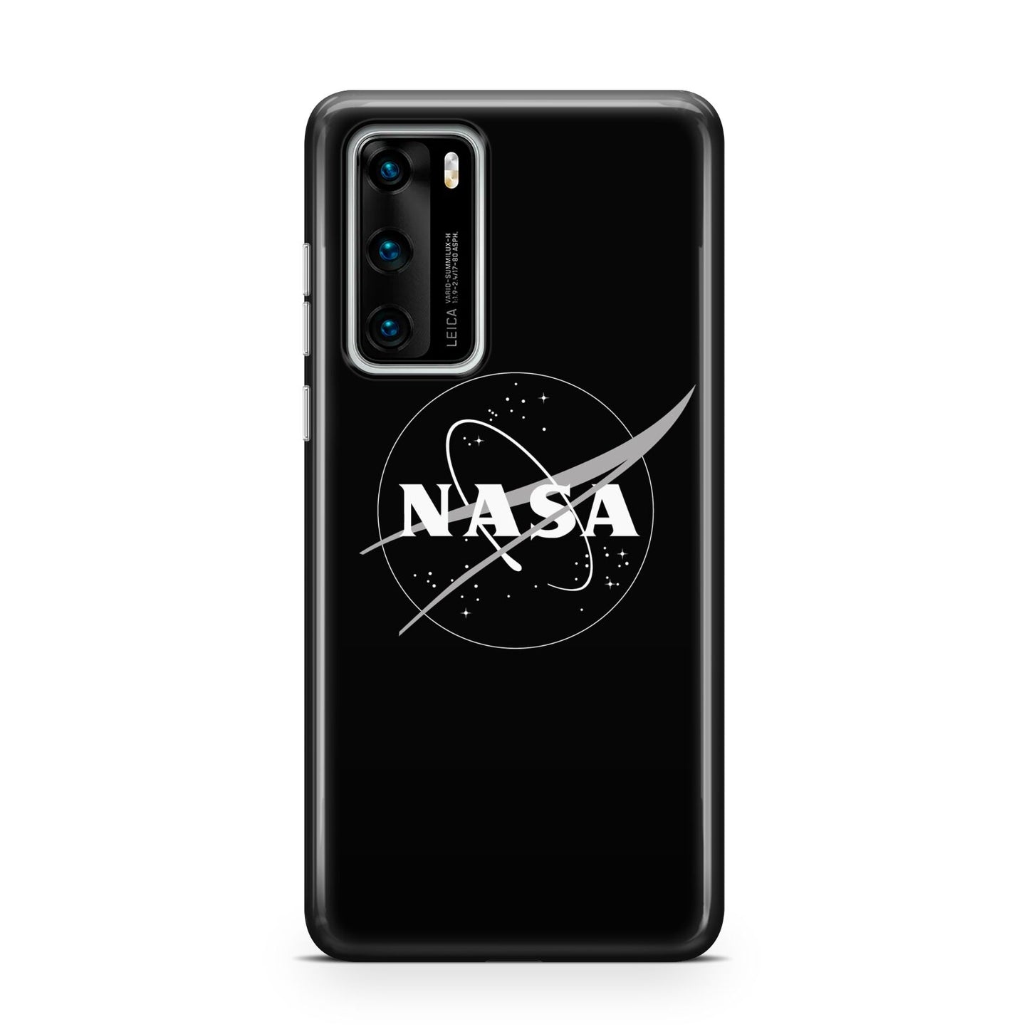 Black NASA Meatball Huawei P40 Phone Case