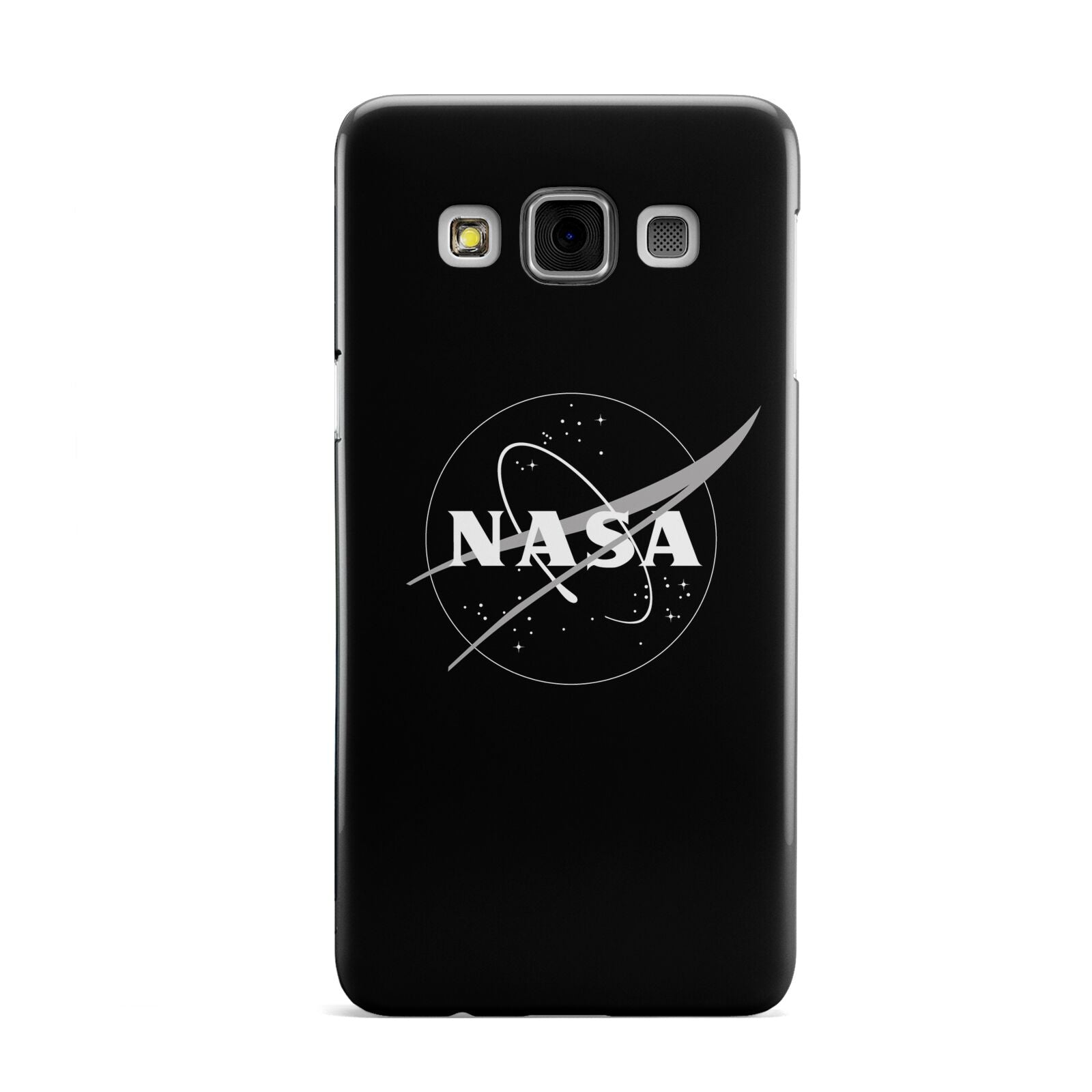 Black NASA Meatball Samsung Galaxy A3 Case