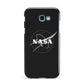 Black NASA Meatball Samsung Galaxy A7 2017 Case