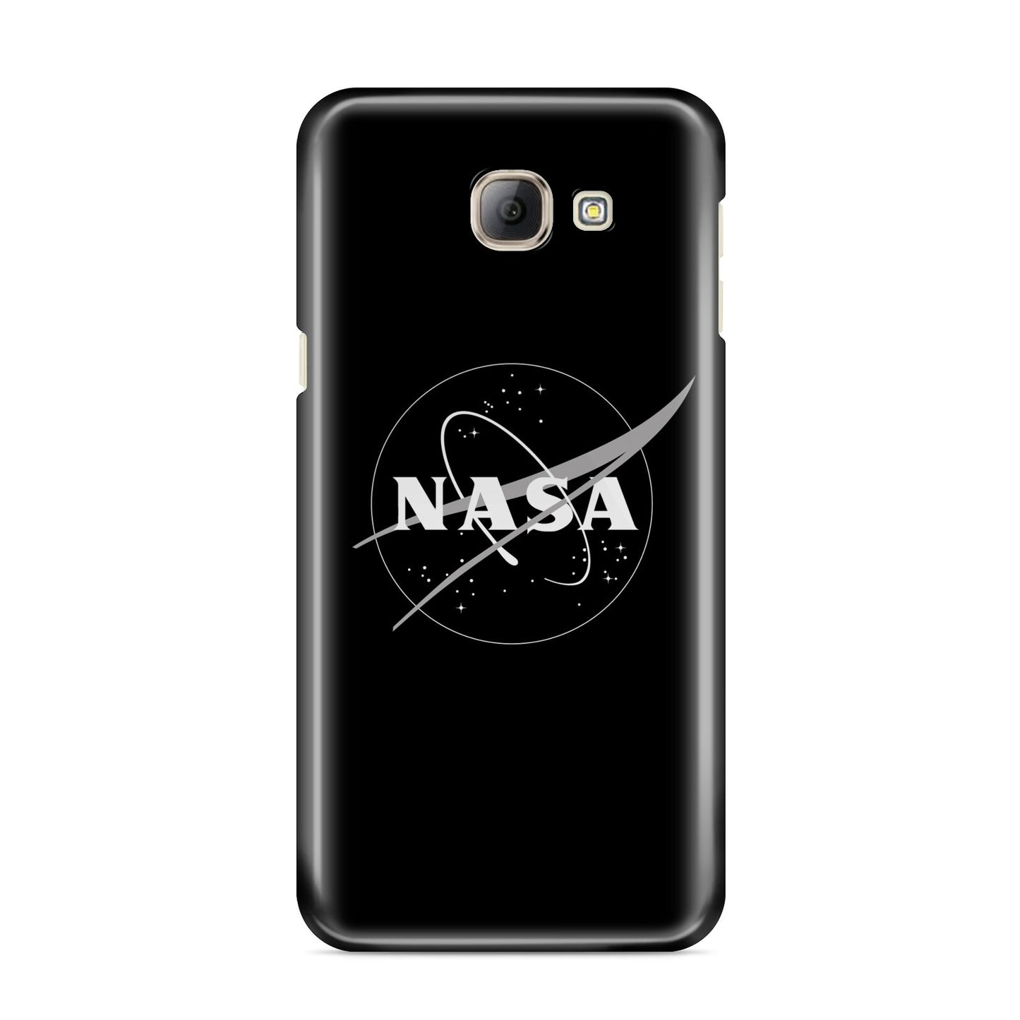 Black NASA Meatball Samsung Galaxy A8 2016 Case