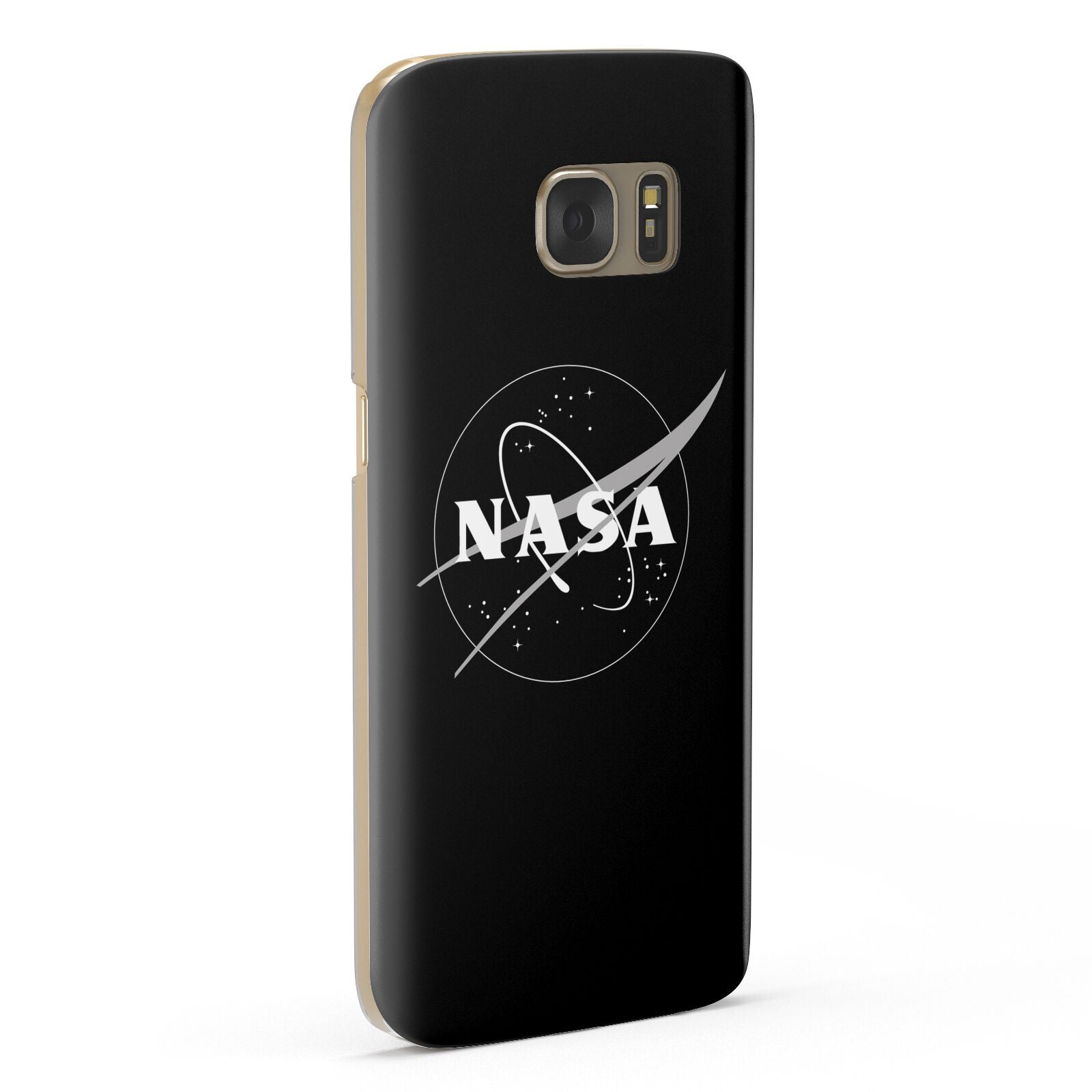 Black NASA Meatball Samsung Galaxy Case Fourty Five Degrees