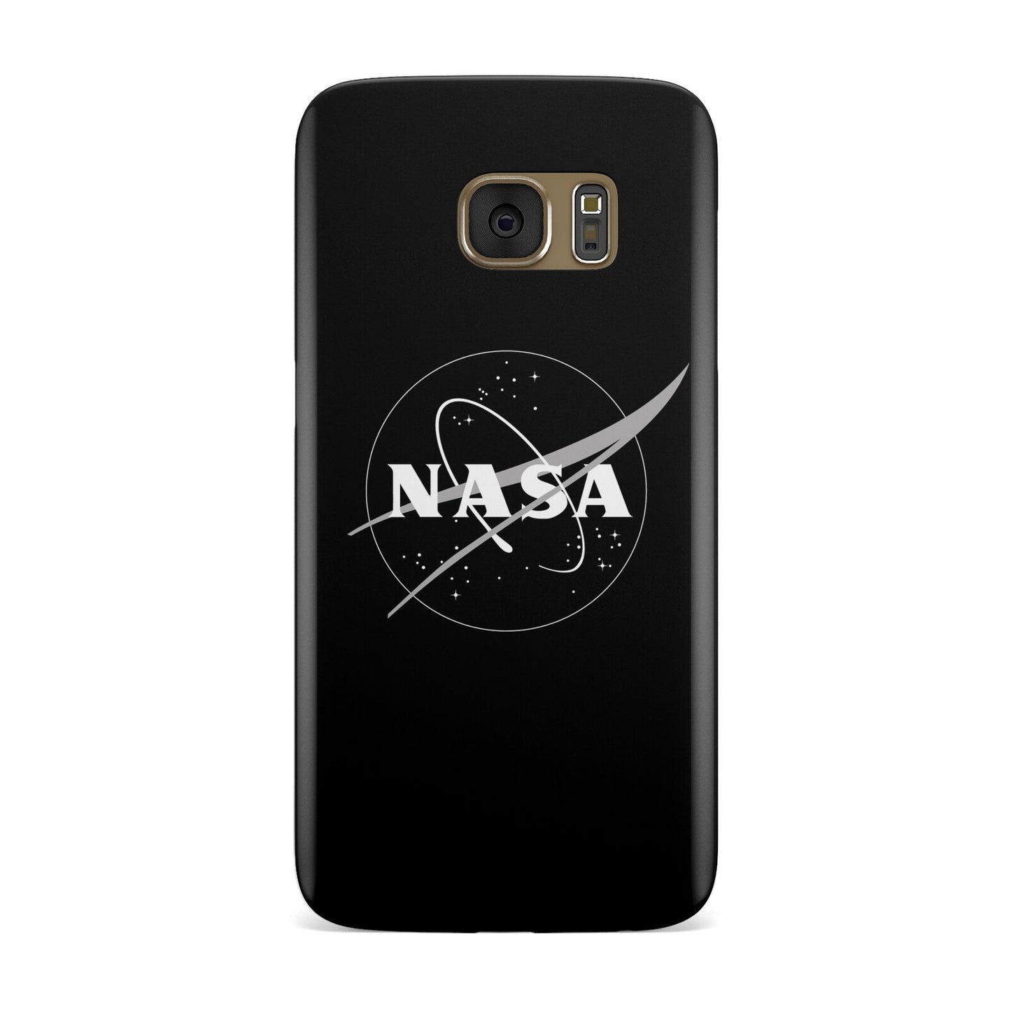 Black NASA Meatball Samsung Galaxy Case