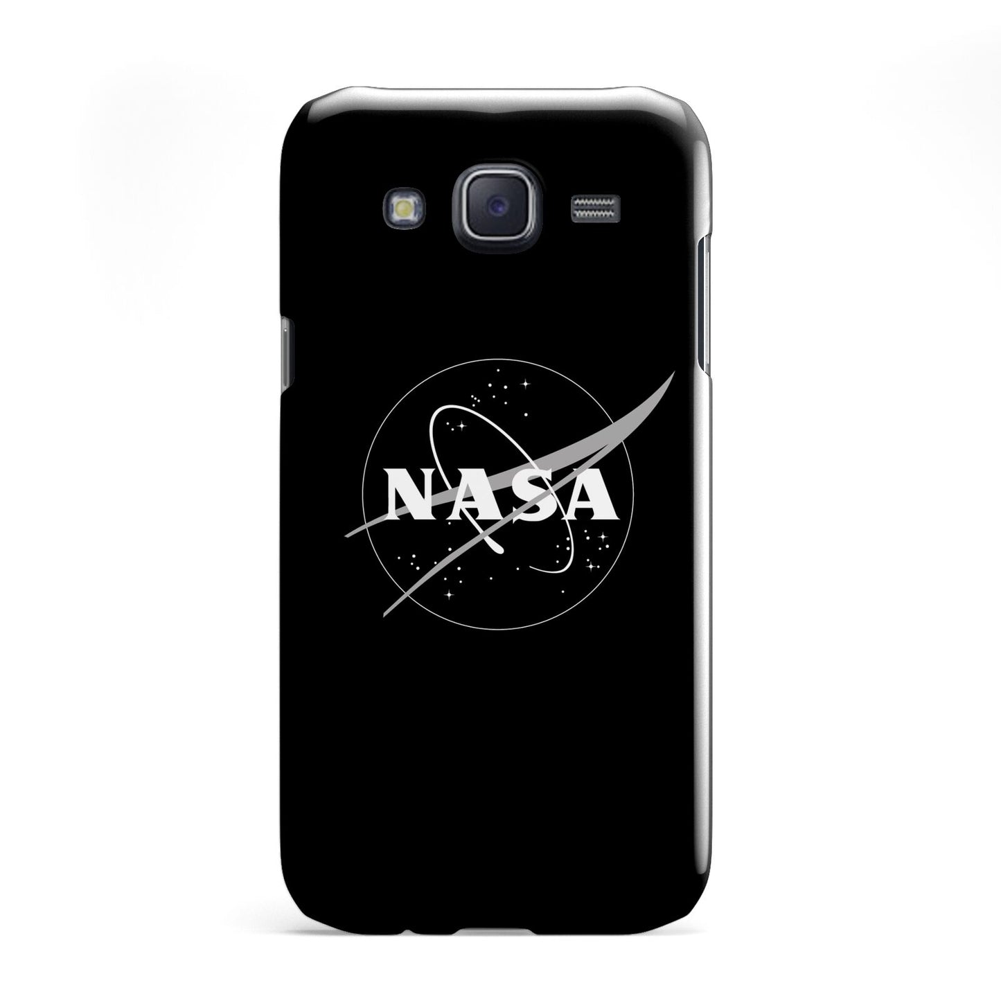 Black NASA Meatball Samsung Galaxy J5 Case