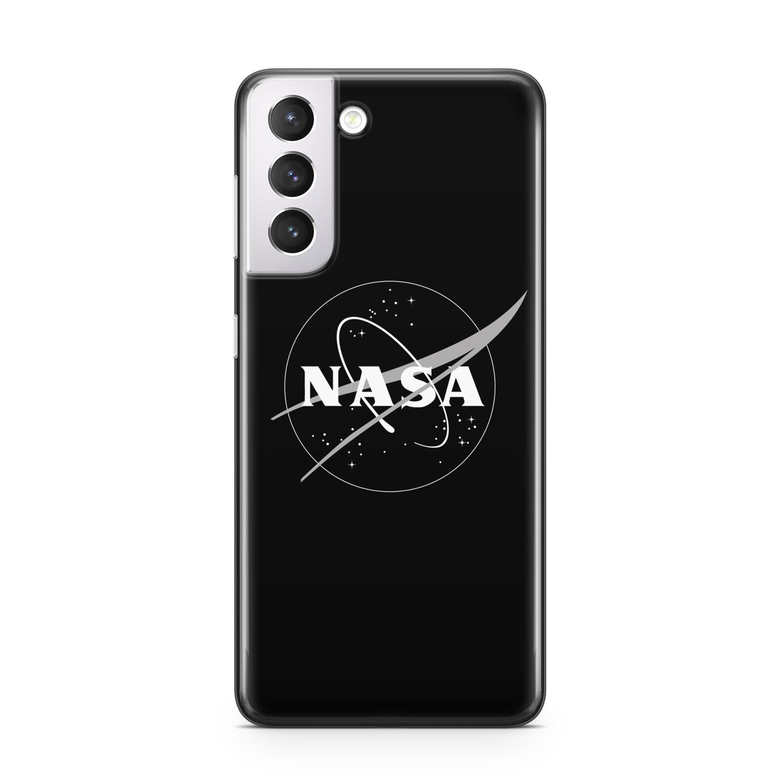 Black NASA Meatball Samsung S21 Case