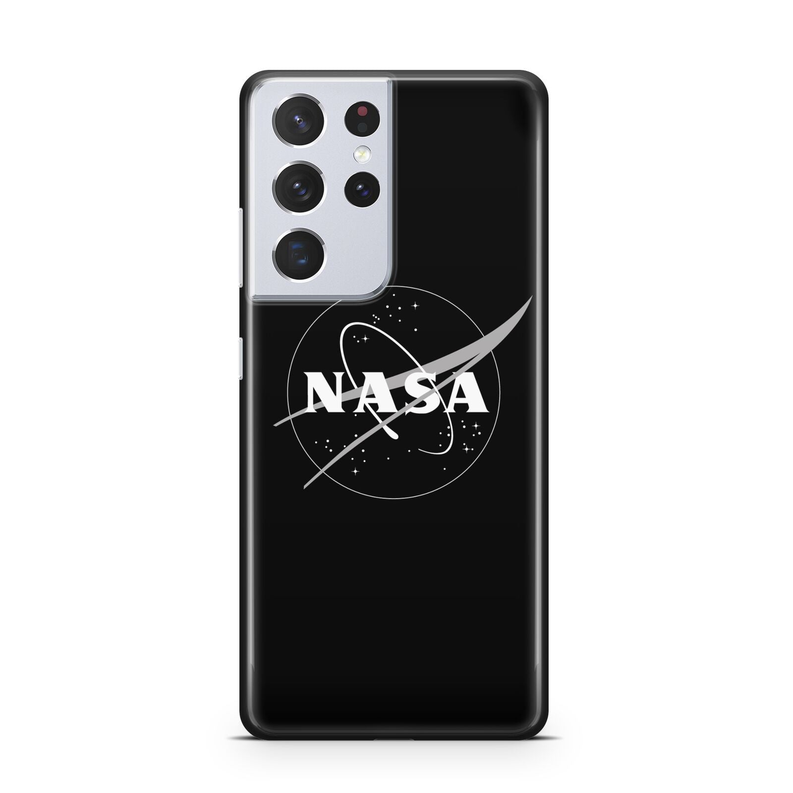 Black NASA Meatball Samsung S21 Ultra Case