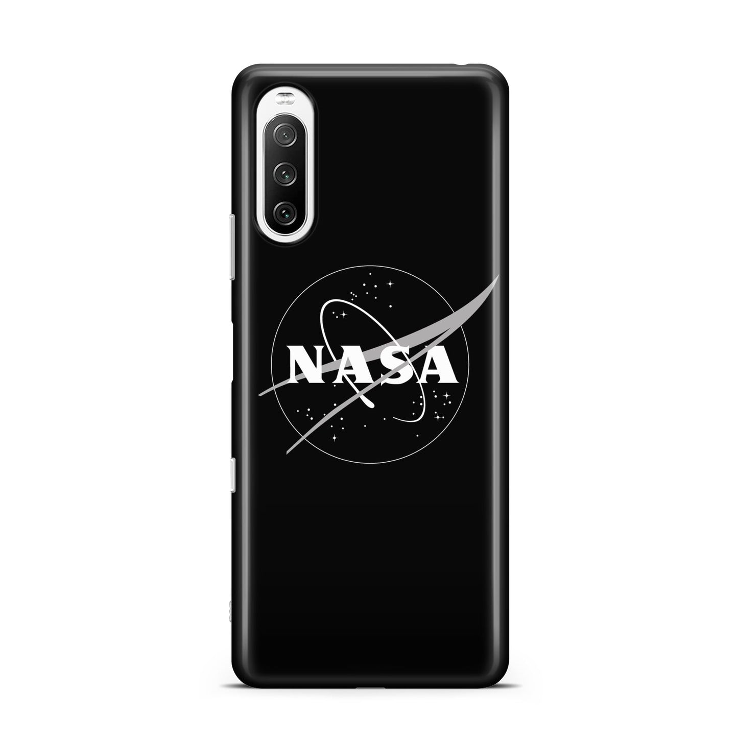 Black NASA Meatball Sony Xperia 10 III Case