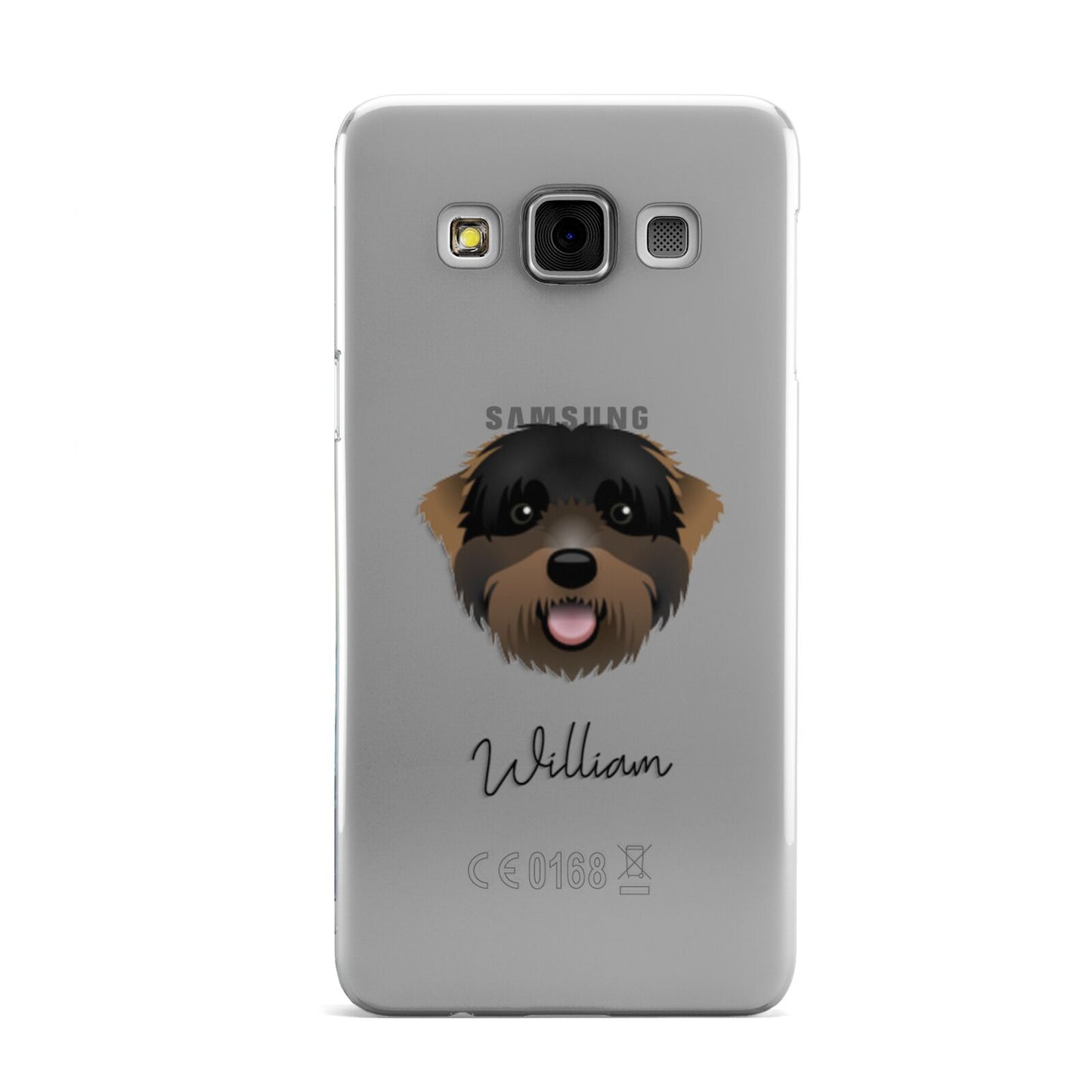 Black Russian Terrier Personalised Samsung Galaxy A3 Case