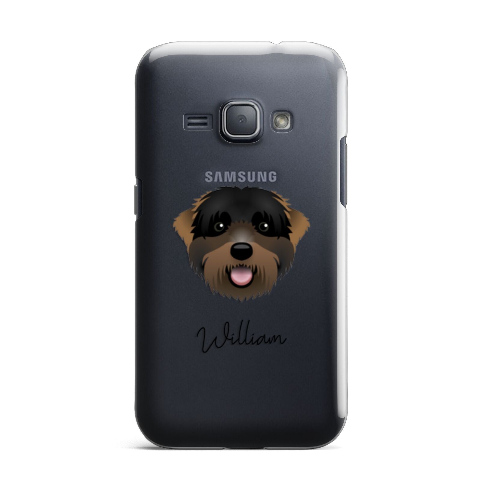 Black Russian Terrier Personalised Samsung Galaxy J1 2016 Case