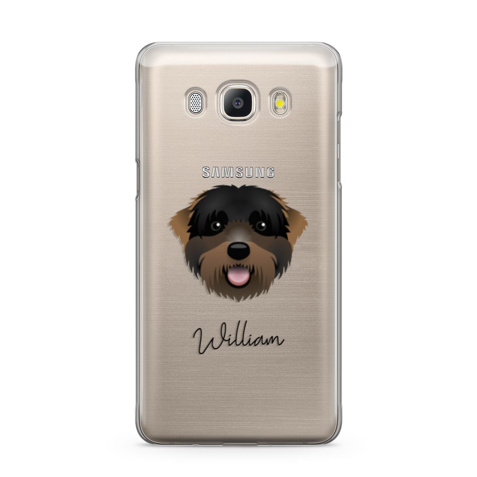 Black Russian Terrier Personalised Samsung Galaxy J5 2016 Case