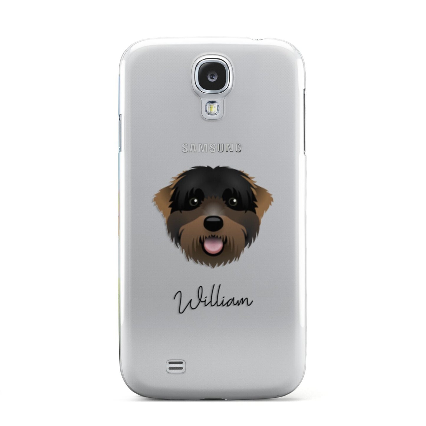 Black Russian Terrier Personalised Samsung Galaxy S4 Case