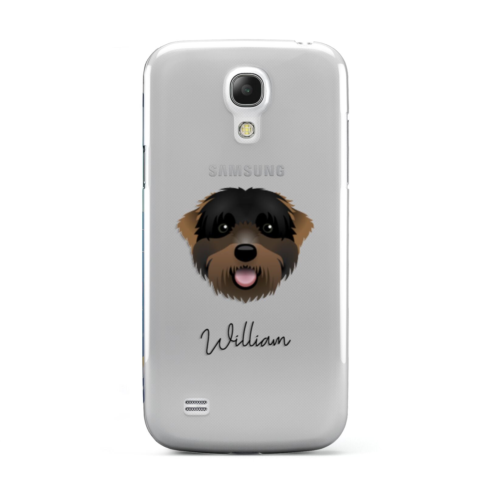 Black Russian Terrier Personalised Samsung Galaxy S4 Mini Case