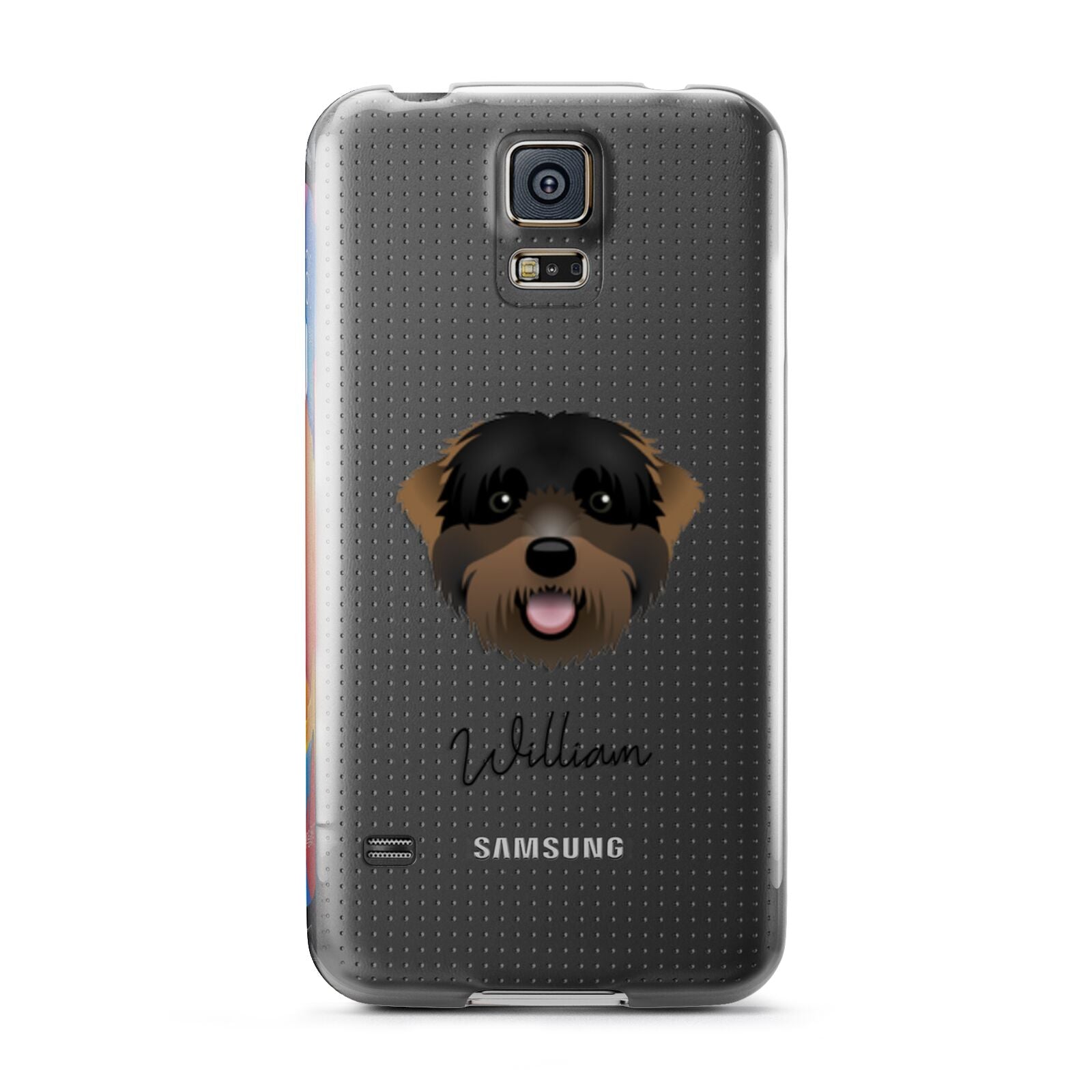 Black Russian Terrier Personalised Samsung Galaxy S5 Case