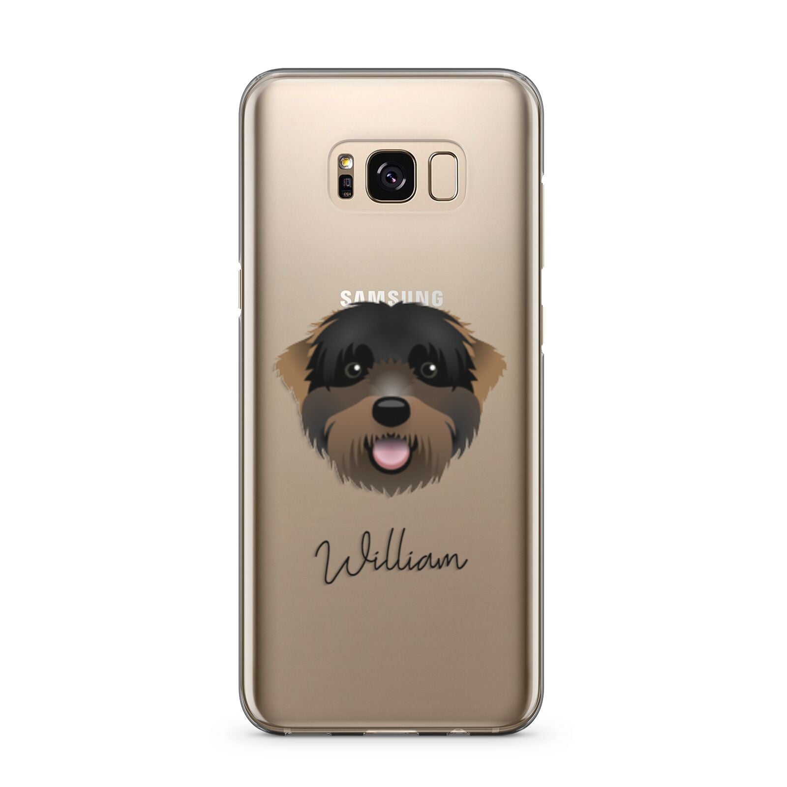 Black Russian Terrier Personalised Samsung Galaxy S8 Plus Case