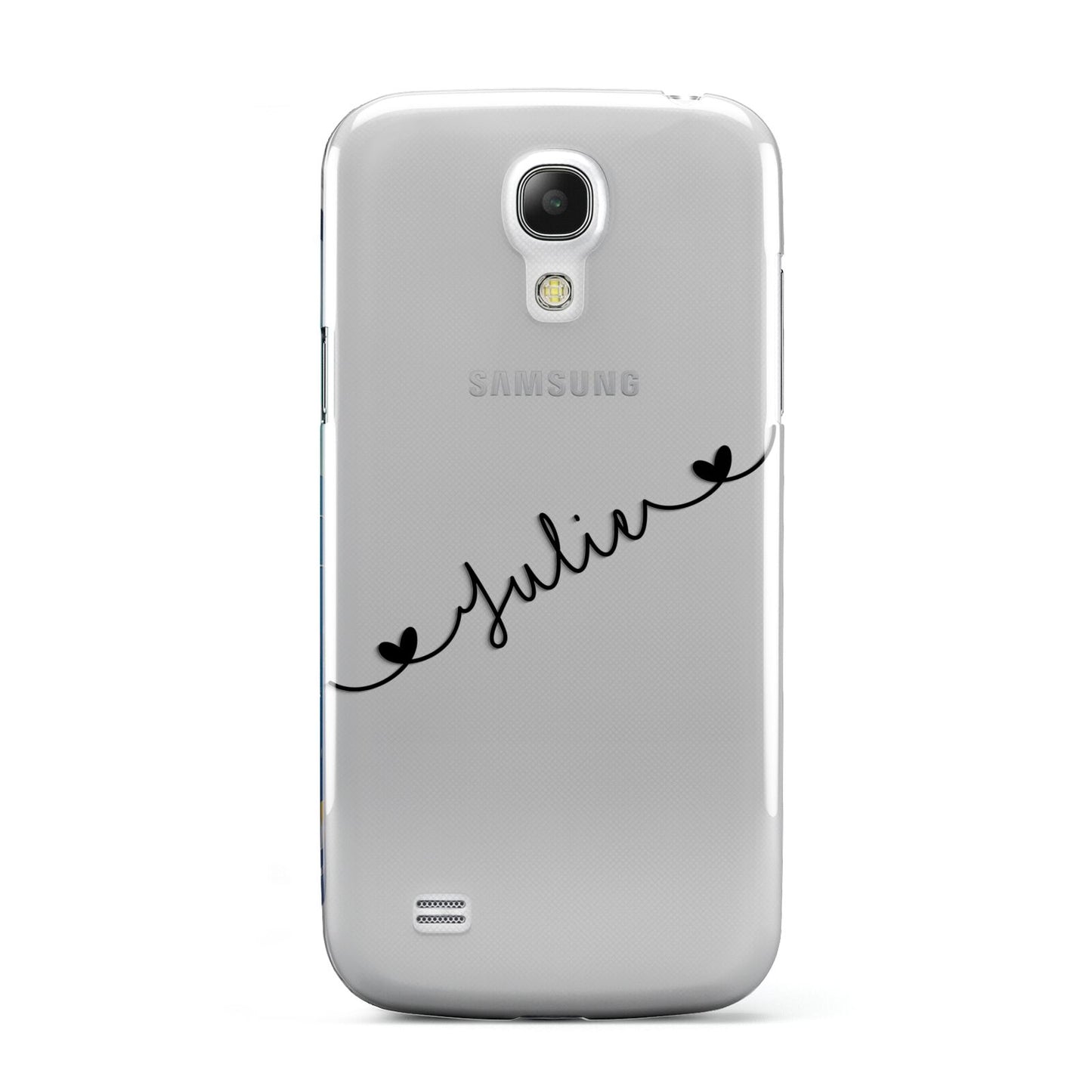 Black Sloped Handwritten Name Samsung Galaxy S4 Mini Case