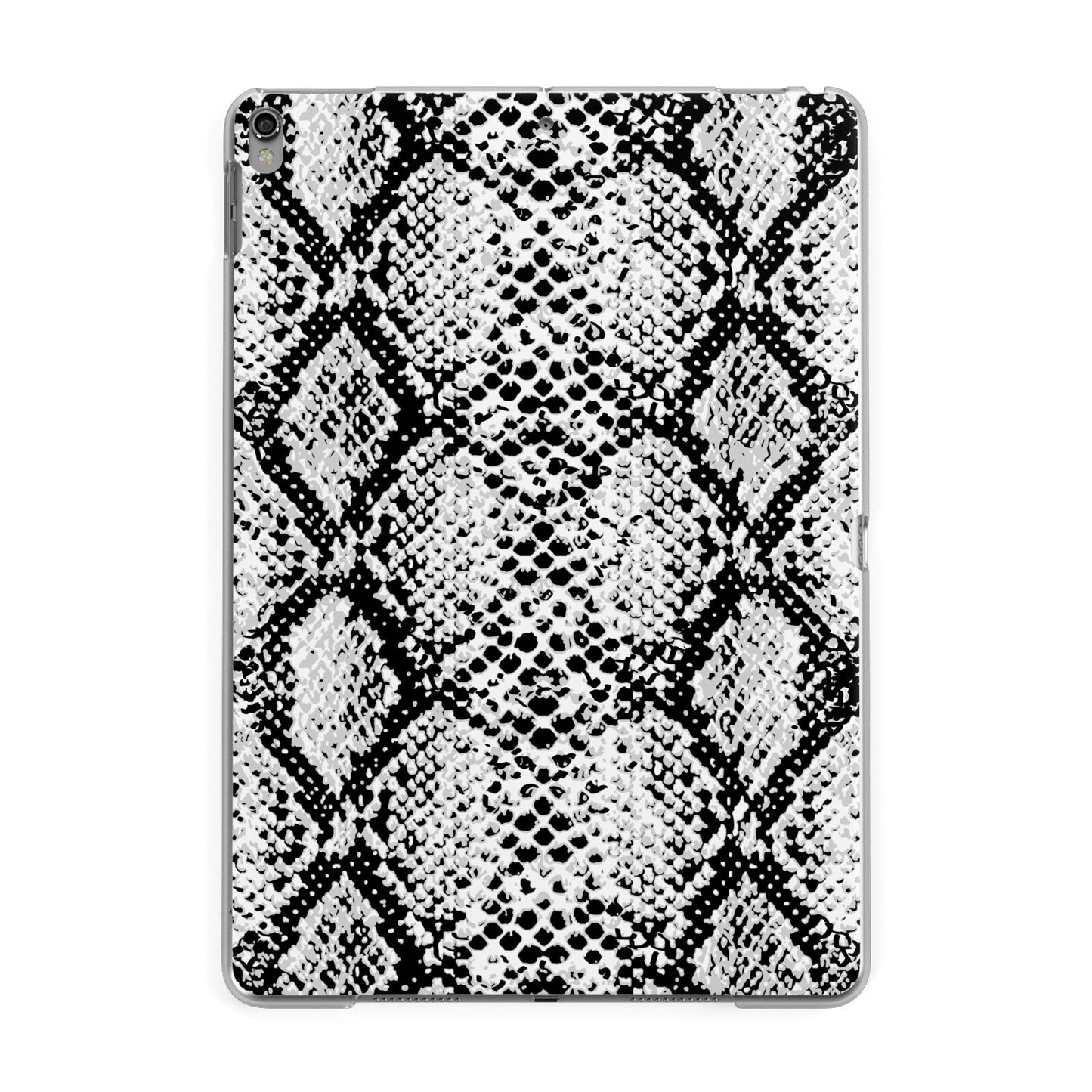 Black Snakeskin Apple iPad Grey Case