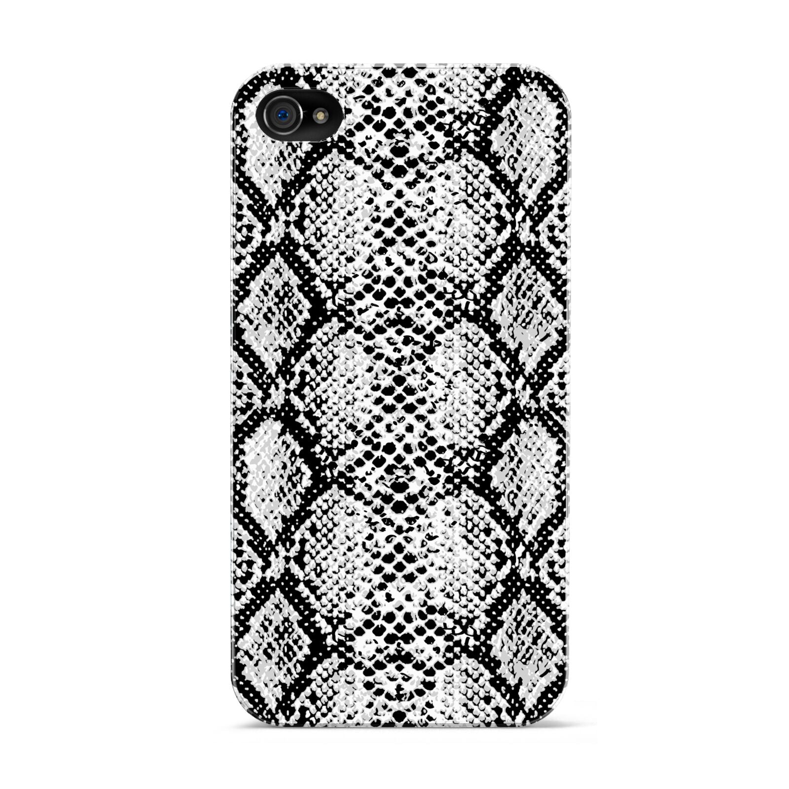 Black Snakeskin iPhone Case Dyefor