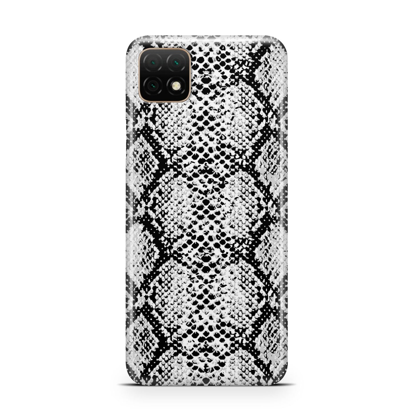 Black Snakeskin Huawei Enjoy 20 Phone Case