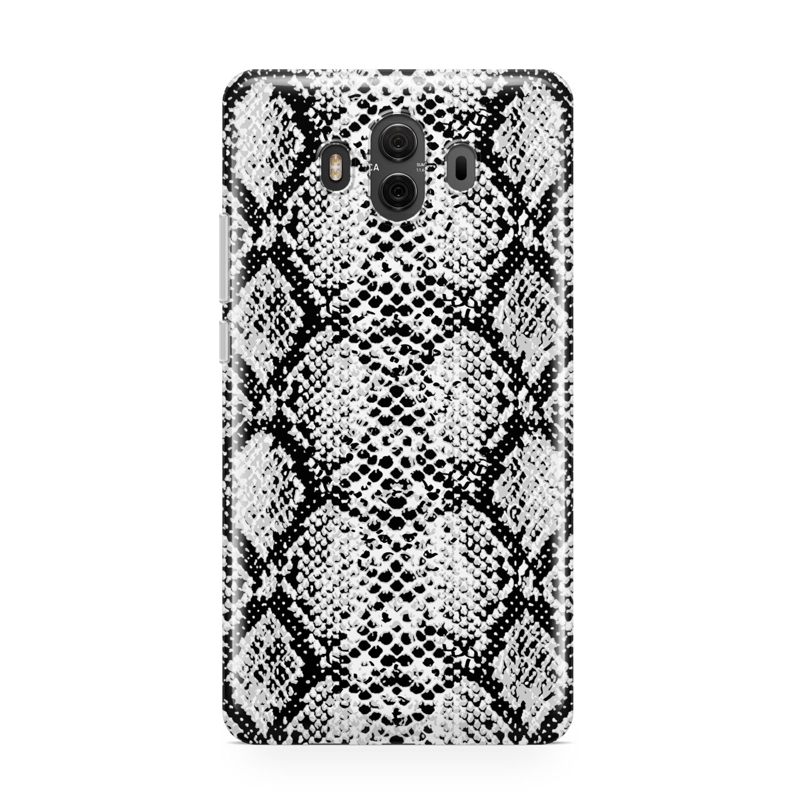 Black Snakeskin Huawei Mate 10 Protective Phone Case