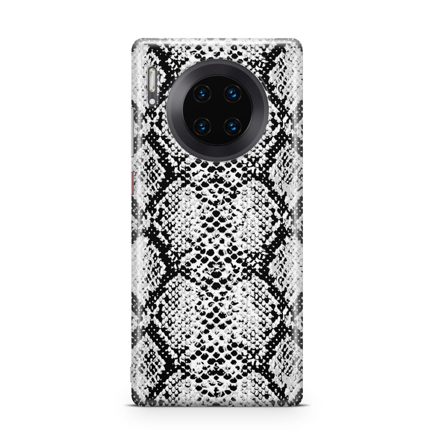 Black Snakeskin Huawei Mate 30 Pro Phone Case