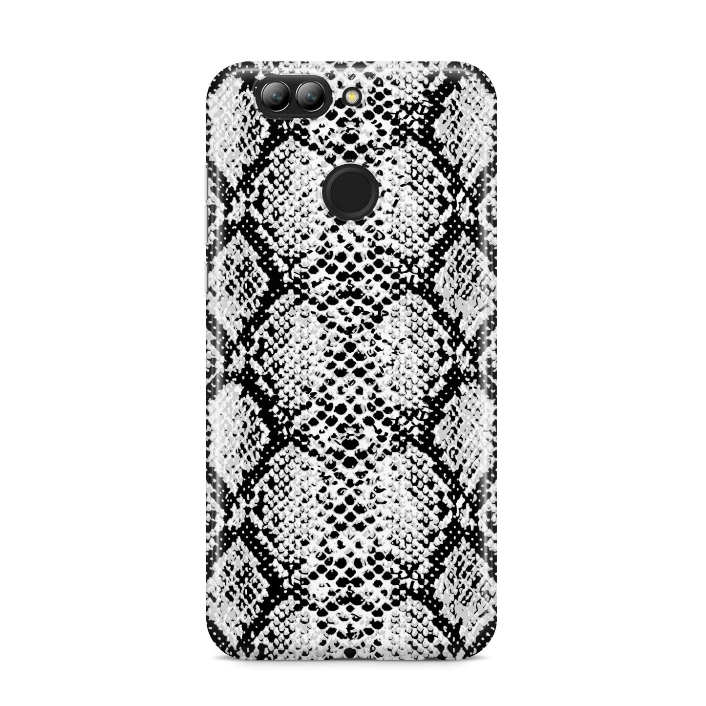 Black Snakeskin Huawei Nova 2s Phone Case