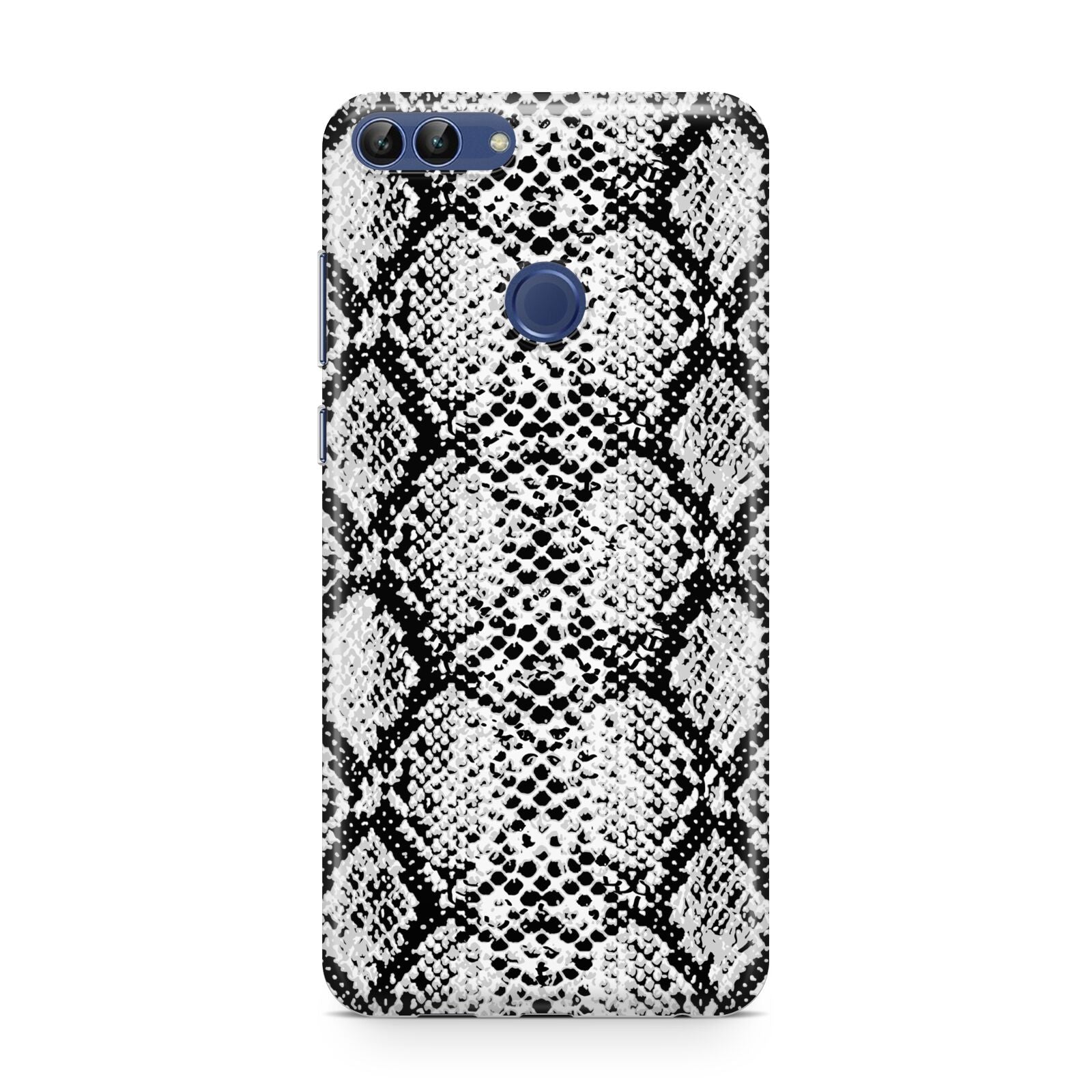 Black Snakeskin Huawei P Smart Case