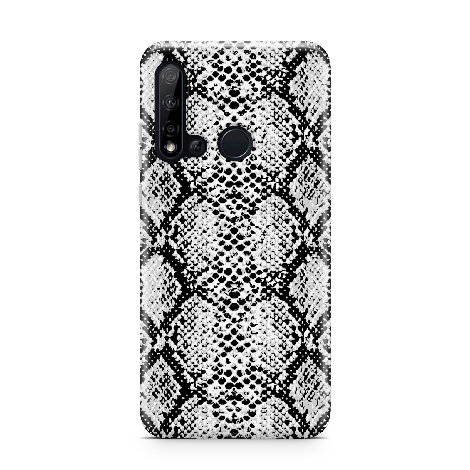 Black Snakeskin Huawei P20 Lite 5G Phone Case