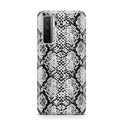 Black Snakeskin Huawei P40 Lite 5G Phone Case