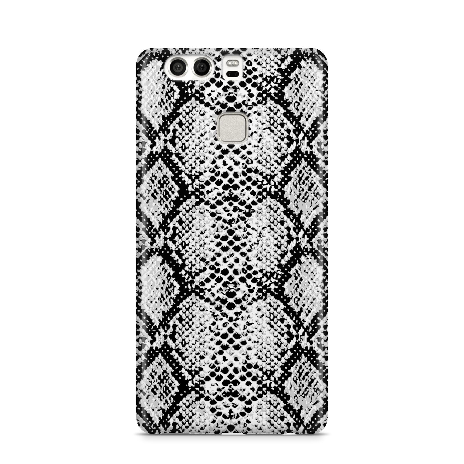 Black Snakeskin Huawei P9 Case